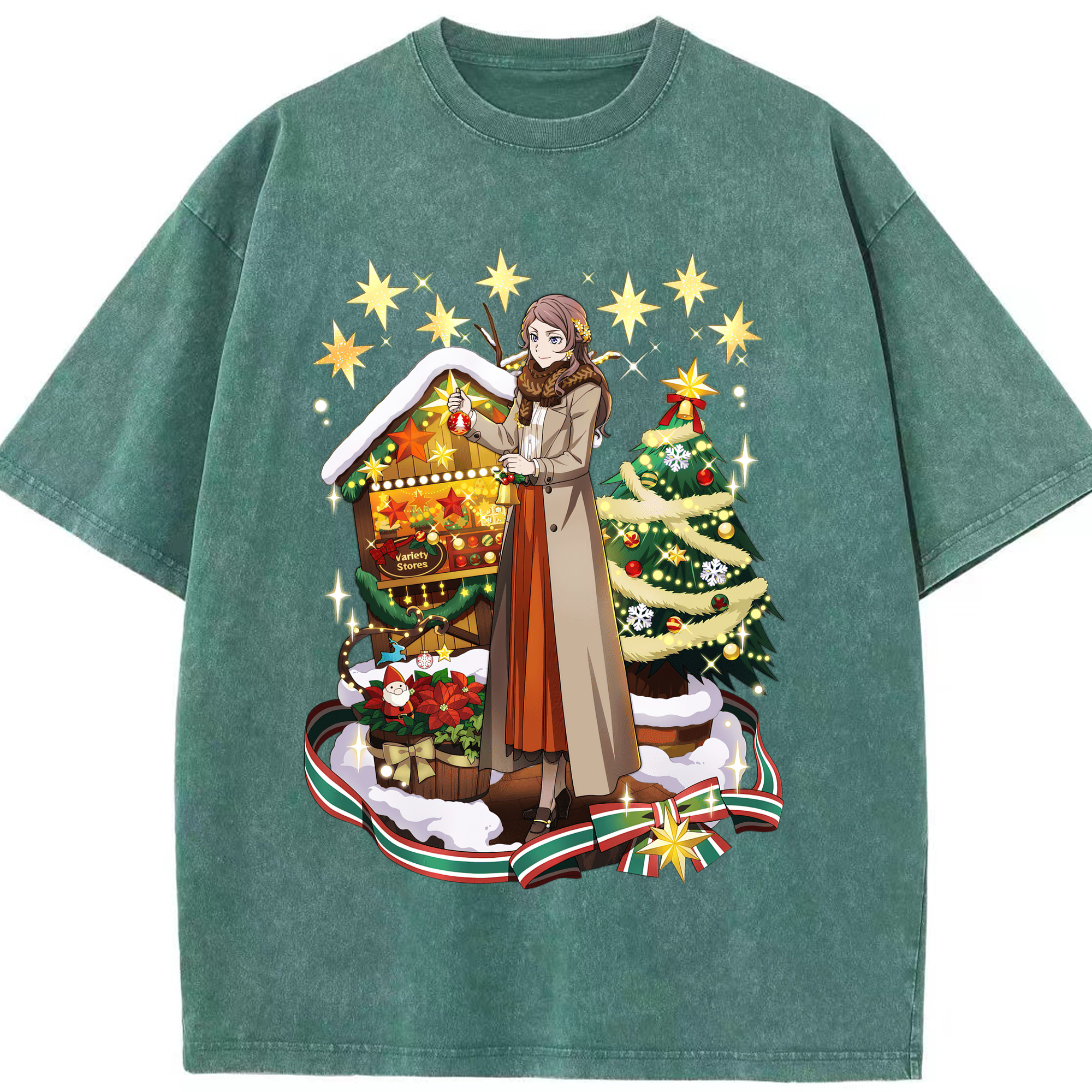（画像用） 文豪ストレイドッグス Bungo Stray Dogs 綿100% ヴィンテージ風 半袖Tシャツ（フロントプリント）